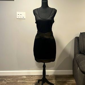 Black and Gold Bodycon Dress plus size 1x